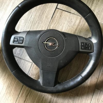 OPEL ASTRA III H KIEROWNICA MULTIFUNKCJA SKÓRA