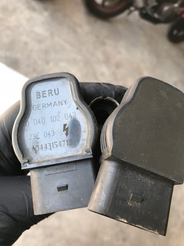 AUDI A3 S3 8L GOLF IV LEON I 1.8T 1.8 TURBO CEWKA ZAPŁONOWA BERU 0040102043 - obrazek 3