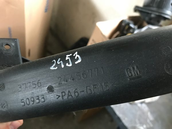 Rura Wąż Intercoolera SAAB 9-3 II 93 OE 24456771 - obrazek 2