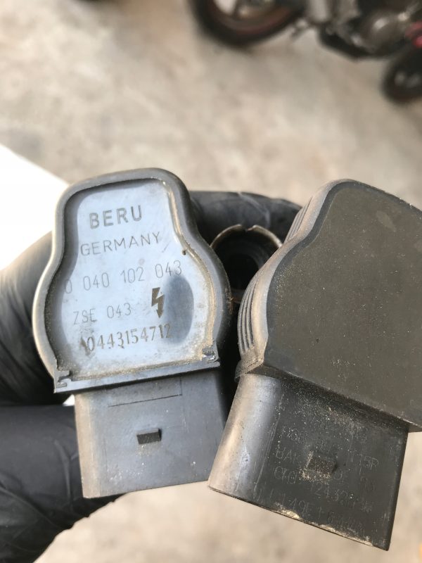 AUDI A3 S3 8L GOLF IV LEON I 1.8T 1.8 TURBO CEWKA ZAPŁONOWA BERU 0040102043 - obrazek 2