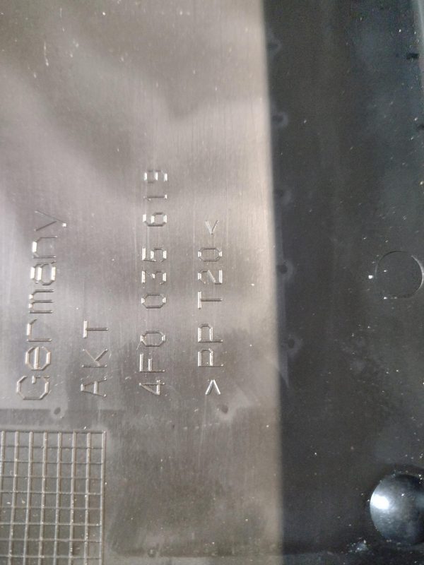 Obudowa osłona pokrywa modułu komputera Audi OE 4F0035619 - obrazek 2